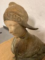 R. Aurili - Beeld, Dutch girl - 52 cm - Gips