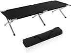 TRESKO® Campingbed - Veldbed - Ligbed - Kampeerbed - Zwart, Verzenden, Nieuw