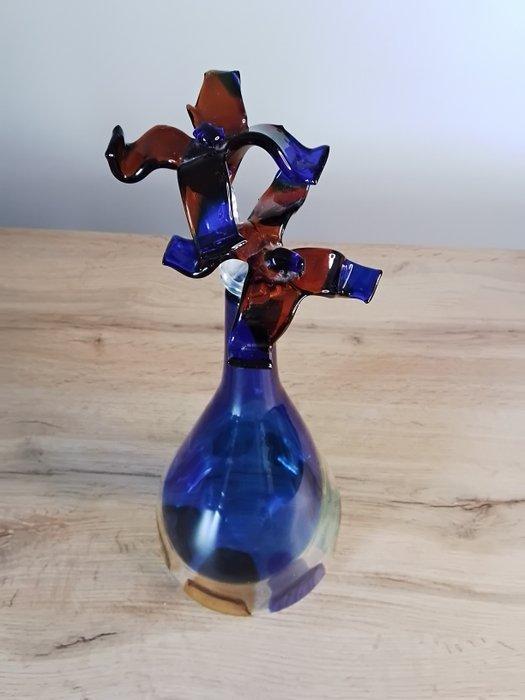 Salviati - Luciano Gaspari - Fles - Glas - Fles van, Antiek en Kunst, Antiek | Glaswerk en Kristal