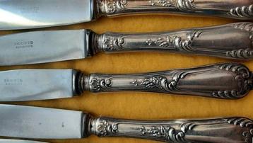 Couteau de table (14) - Argent - Service de 14 couteaux