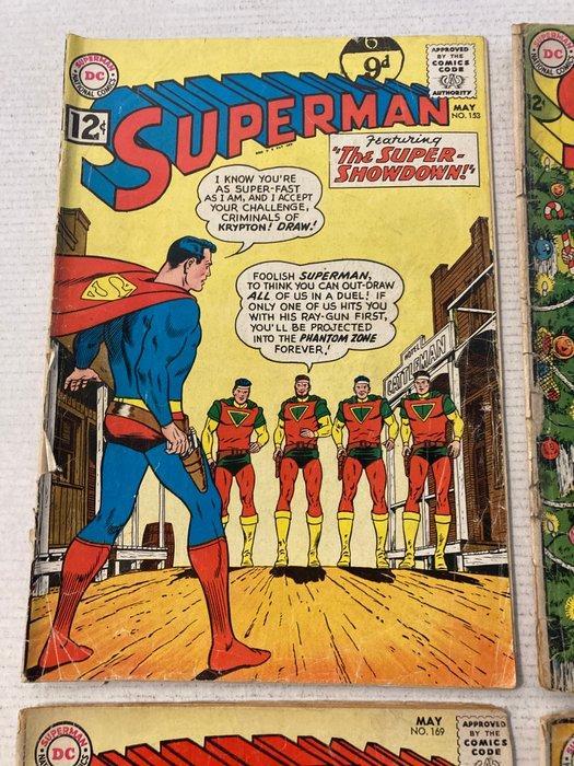 Superman (1939) 4 comics in Range # 153 to 170 - Silver Age, Boeken, Strips | Comics