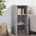 vidaXL Dressoir 40x41x93 cm bewerkt hout betongrijs, Huis en Inrichting, Kasten | Dressoirs, Verzenden, Nieuw