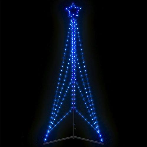 vidaXL LED-kerstboom 483 LEDs 240 cm blauw, Diversen, Kerst, Nieuw, Verzenden