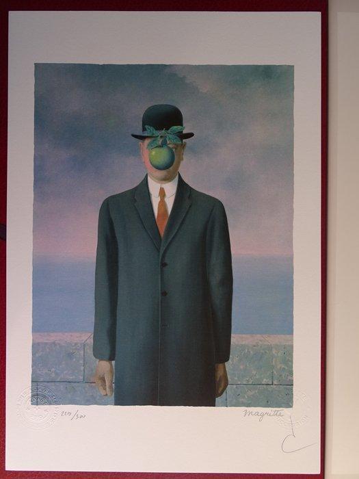 René Magritte (1898-1967), (d´apres) - Le Fils de lHomme, Antiek en Kunst, Antiek | Overige Antiek