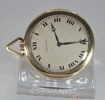 Cartier - European Watch and Clock Co. - extraflache 18K