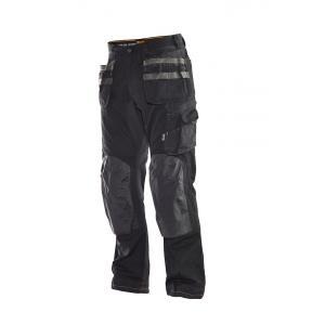Jobman werkkledij workwear - 2164 broek stretch hp c46 zwart, Bricolage & Construction, Vêtements de sécurité