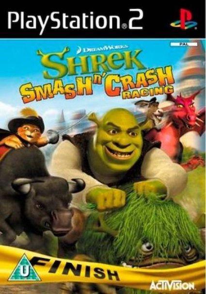 Shrek Smash N Crash Racing (PS2 Games), Games en Spelcomputers, Games | Sony PlayStation 2, Zo goed als nieuw, Ophalen of Verzenden