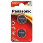 Panasonic CR2025 Lithium knoopcelbatterij 1x Blister, TV, Hi-fi & Vidéo, Batteries, Verzenden