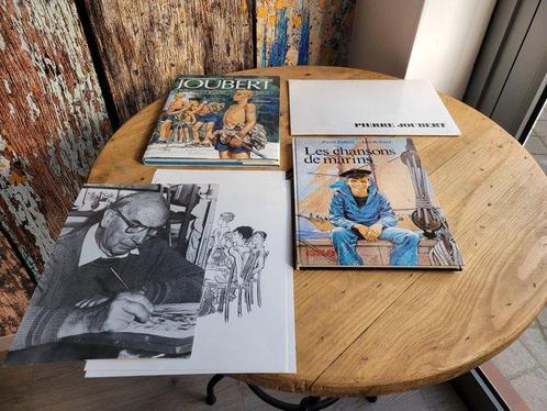 Pierre Joubert - 2 Albums + 2x portfolio - 2x C + jaquette -, Livres, BD