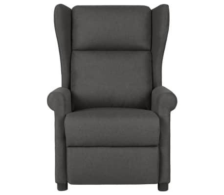 Stoffen Fauteuil Donkergrijs | OP = OP | Ergonomisch Design, Huis en Inrichting, Fauteuils, 50 tot 75 cm, 125 tot 150 cm, Nieuw