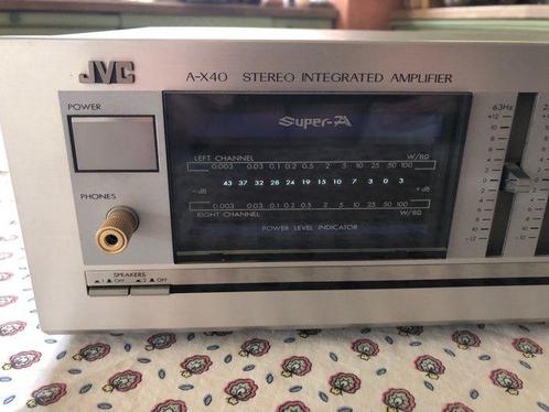 JVC - A-X40 Amplificateur intégré à semi-conducteurs, Audio, Tv en Foto, Radio's
