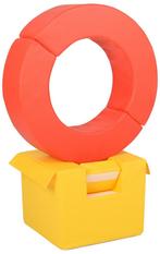 Foam blokken - hoepel - Ø 78 cm - 3 delig - oranje geel, Kinderen en Baby's, Ophalen of Verzenden, Nieuw