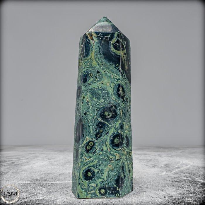 Zeer decoratief kambaba Obelisk- 678.66 g, Verzamelen, Mineralen en Fossielen
