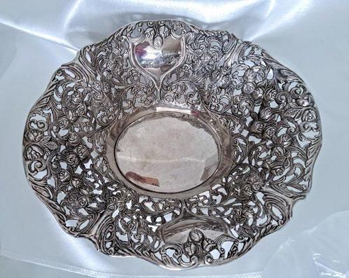 Plat de service - Plaqué(e) argent - bol de style victorien, Antiek en Kunst, Curiosa en Brocante