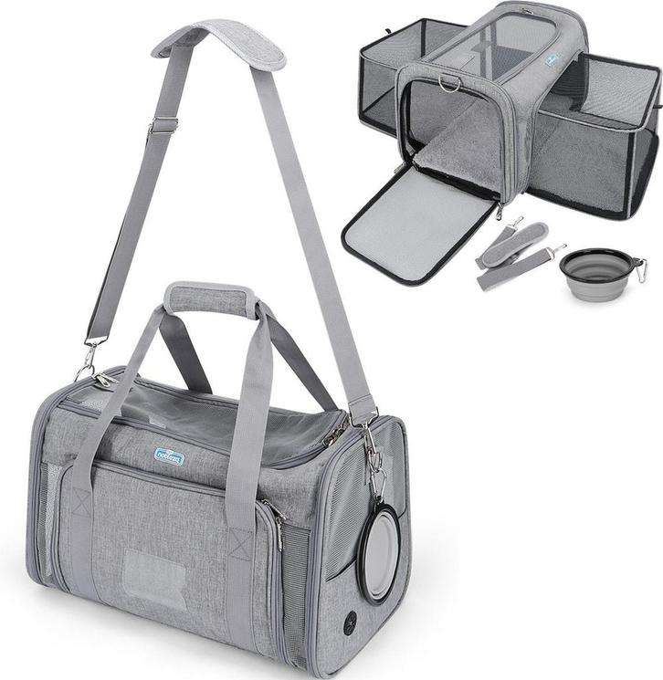 Hondenrugzak – Draagtas Hond – Reismand Kat – 45x28x28 cm –, Dieren en Toebehoren, Overige Dieren-accessoires, Verzenden