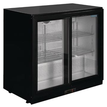 Barkoelkast | 208L | Zwart | +2°C/+8°C | Geventileerd |, Verzenden, Nieuw in verpakking