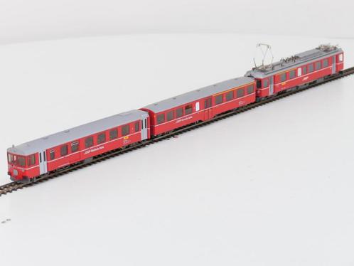 Schaal H0m Bemo 7265 130 Pendeltrein Engadin van de RhB #..., Hobby en Vrije tijd, Modeltreinen | H0, Gelijkstroom, Overige typen