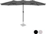 2dekans | VONROC Premium Parasol Iseo - 460x270cm – Dubbele, Doe-het-zelf en Bouw, Ophalen of Verzenden, Nieuw