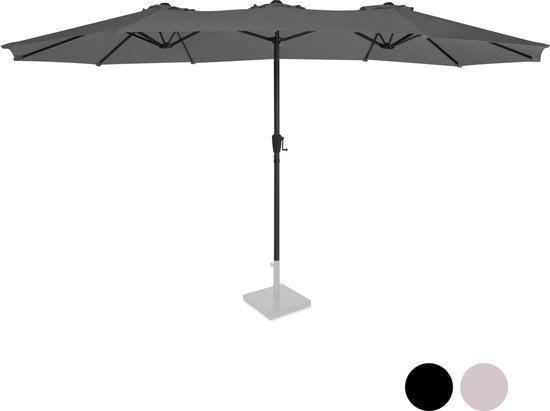 2dekans | VONROC Premium Parasol Iseo - 460x270cm – Dubbele, Doe-het-zelf en Bouw, Gereedschap | Overige machines, Ophalen of Verzenden