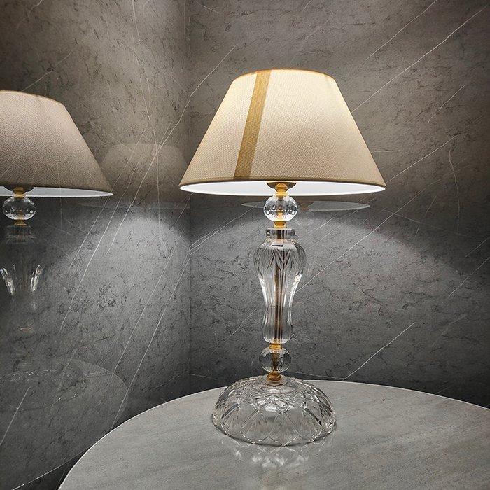 Tafellamp - Kristal - Tafellamp, Antiek en Kunst, Curiosa en Brocante