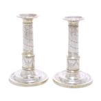Matthew Boulton - Kaarsenhouder (2) - .925 zilver -, Antiek en Kunst