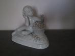Bohumil Rezl - sculptuur, À lamour - 32 cm - Porselein -, Antiek en Kunst