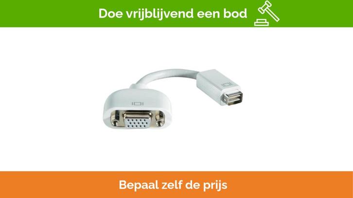 Bieden: Apple Mini DVI to VGA Adapter Cable for External Mo, Watersport en Boten, Bootonderdelen, Ophalen of Verzenden