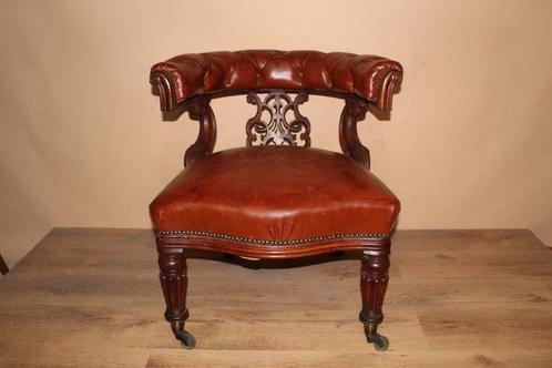 James Winter & Sons (1823-1882) - Loungestoel met voetenbank, Antiek en Kunst, Antiek | Overige Antiek