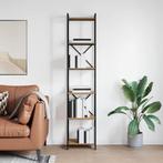 vidaXL Boekenkast artisanaal eikenkleurig 40 x 30 x 188 cm, Huis en Inrichting, Verzenden, Nieuw