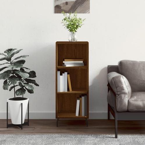 vidaXL Dressoir 34,5x32,5x90 cm bewerkt hout bruin, Huis en Inrichting, Kasten | Dressoirs, Nieuw, Verzenden