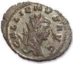 Romeinse Rijk. Gallienus (253-268 n.Chr.). Silvered, Timbres & Monnaies, Monnaies | Europe | Monnaies non-euro