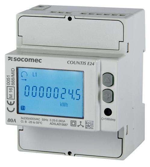 Socomec COUNTIS Elektriciteitsmeter - 48503051, Bricolage & Construction, Électricité & Câbles, Envoi