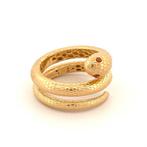 Handmade - Ring - Serpente - 7.6 g - 18 karaat Geel goud, Handtassen en Accessoires, Ringen, Nieuw