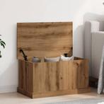vidaXL Opbergbox 70x40x38 cm bewerkt hout artisanaal, Huis en Inrichting, Verzenden, Nieuw