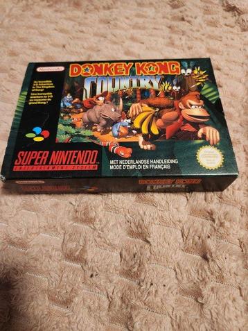 Nintendo - Snes - Donkey Kong Country FAH CIB - Videogame -