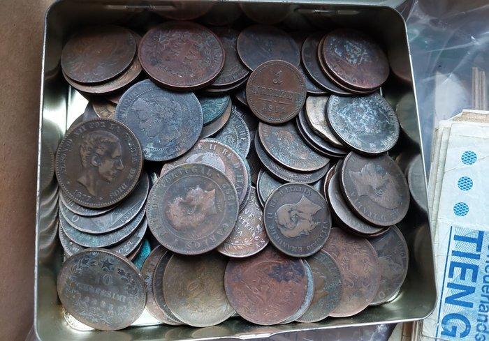 Monde. Collection of coins/sets/eurosets/banknotes 1700-2020, Postzegels en Munten, Munten | Europa | Niet-Euromunten