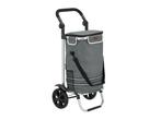 Veiling - Boodschappentrolley 3in1 - 56L - Grijs, Nieuw