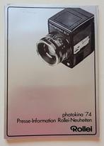 Rollei Sammlerstücke: Pressemappe 74, Redemanuskript 76, 2, Nieuw