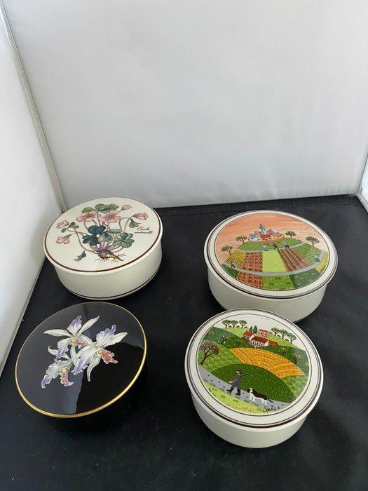 Villeroy & Boch - Doos (4) - Porselein - Bonbonniere, Antiquités & Art, Curiosités & Brocante