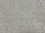 Onzichtbare elegantie – Jacquardweefsel ivoorkleurig Damask, Antiek en Kunst