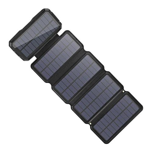 26800mAh Draagbare Solar Powerbank 5 Zonnepanelen -, Télécoms, Téléphonie mobile | Batteries, Envoi