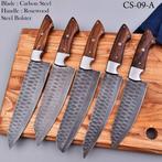 Keukenmes - Chefs knife - Gevouwen staal, hout - Noord