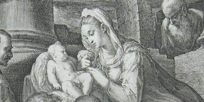 Jacopo Bassano (1510-1592), Jan Sadeler I (1550-1600) - The, Antiek en Kunst, Antiek | Overige Antiek