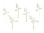 Cocktailprikkers Duif 14,5cm 6st, Hobby en Vrije tijd, Verzenden, Nieuw