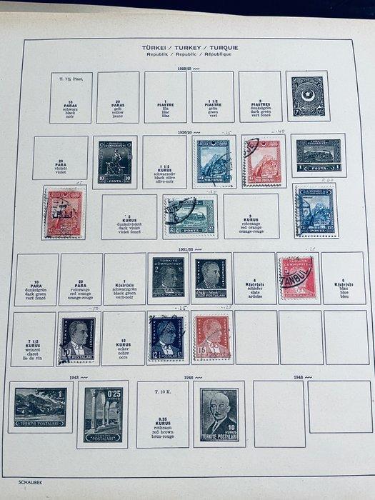 Wereld - Uitzoeker Wereld op oude albumbladen, Postzegels en Munten, Postzegels | Amerika