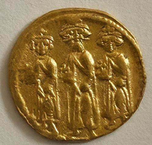 Empire byzantin. Heraclius, Heraclius Constantine and, Postzegels en Munten, Munten | Europa | Niet-Euromunten