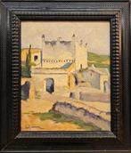 Spanish School (c.1940) - Kasbah on a sunny day, Antiek en Kunst