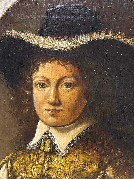 Duitse school (XVIII) - Ritratto di fanciullo - NO RESERVE, Antiek en Kunst, Kunst | Schilderijen | Klassiek