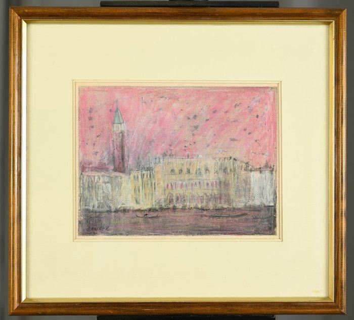Lyne Seybel (1919-2009) - Venise, fantaisie dun soir, Antiek en Kunst, Kunst | Schilderijen | Klassiek