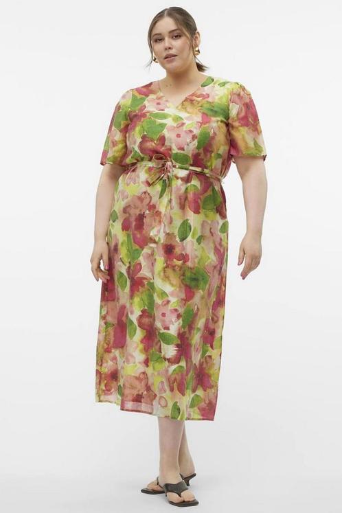 VERO MODA curve bloemprint48Maat 46/48 (XL) of groter, Kleding | Dames, Jurken, Overige kleuren, Nieuw, Maat 46/48 (XL) of groter